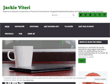 Tablet Screenshot of jackieviteri.com